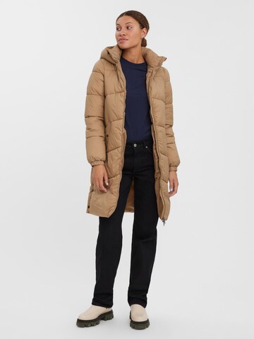 Manteau d’hiver 'Uppsala' VERO MODA en beige