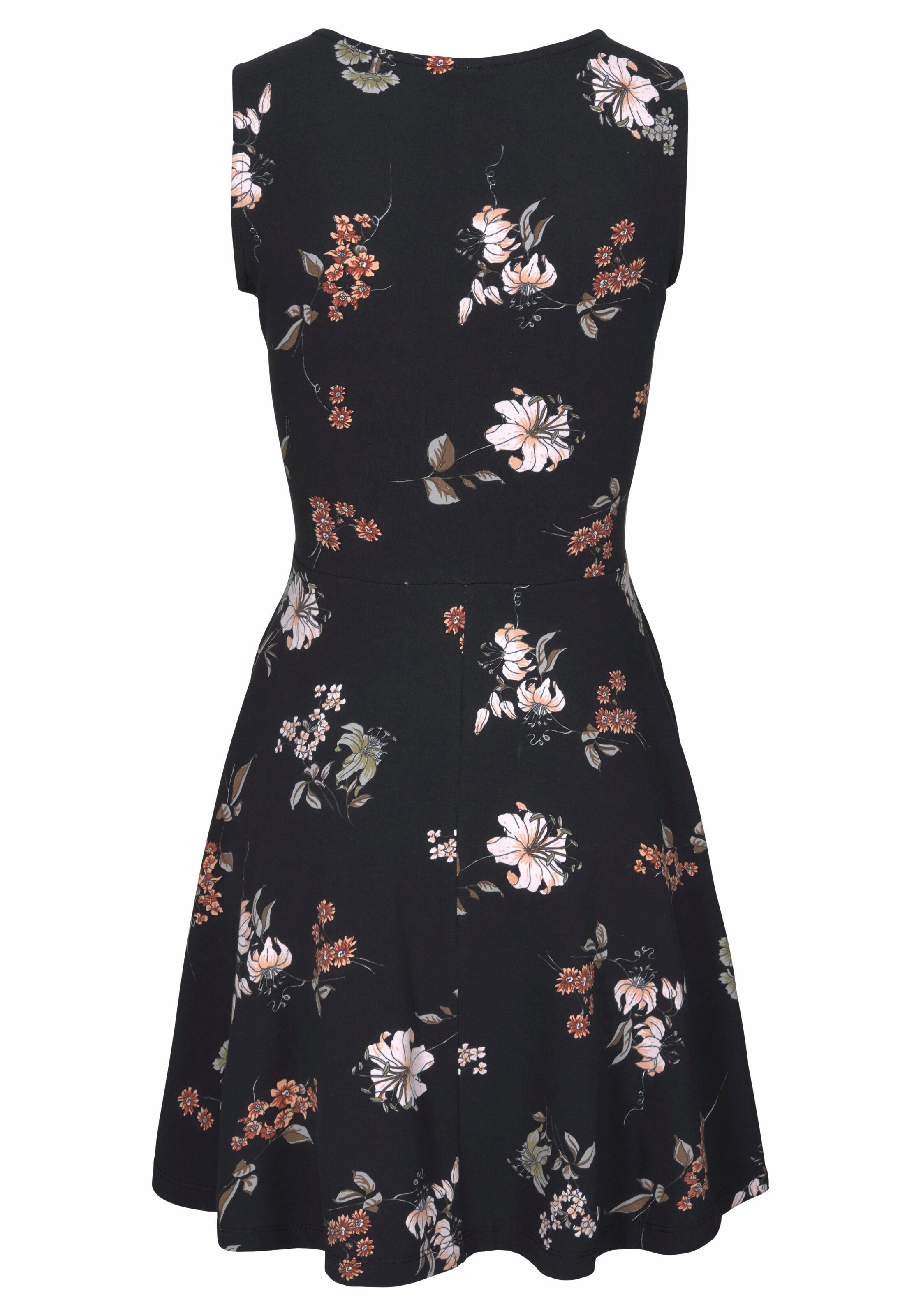 BEACH TIME Poletna obleka | črna barva