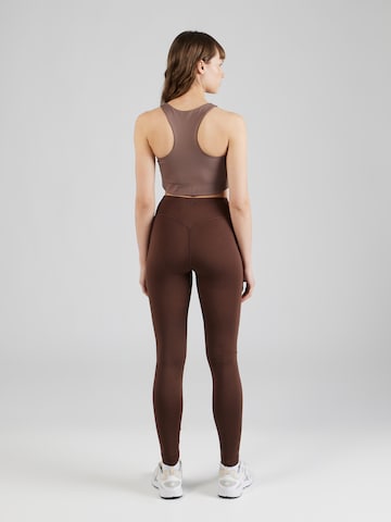 Skinny Pantalon de sport HKMX en marron