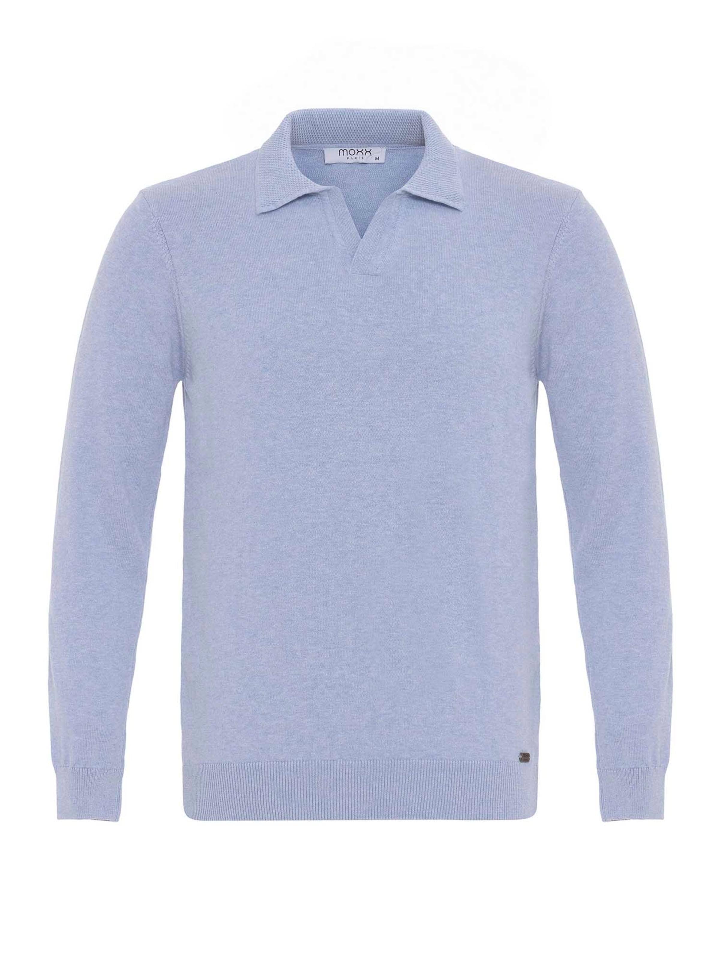 Moxx Paris Pullover in Blau: Vorderseite