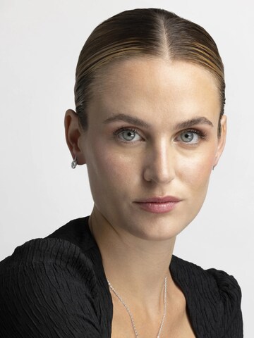 LUXBYLUX Earrings in White: front