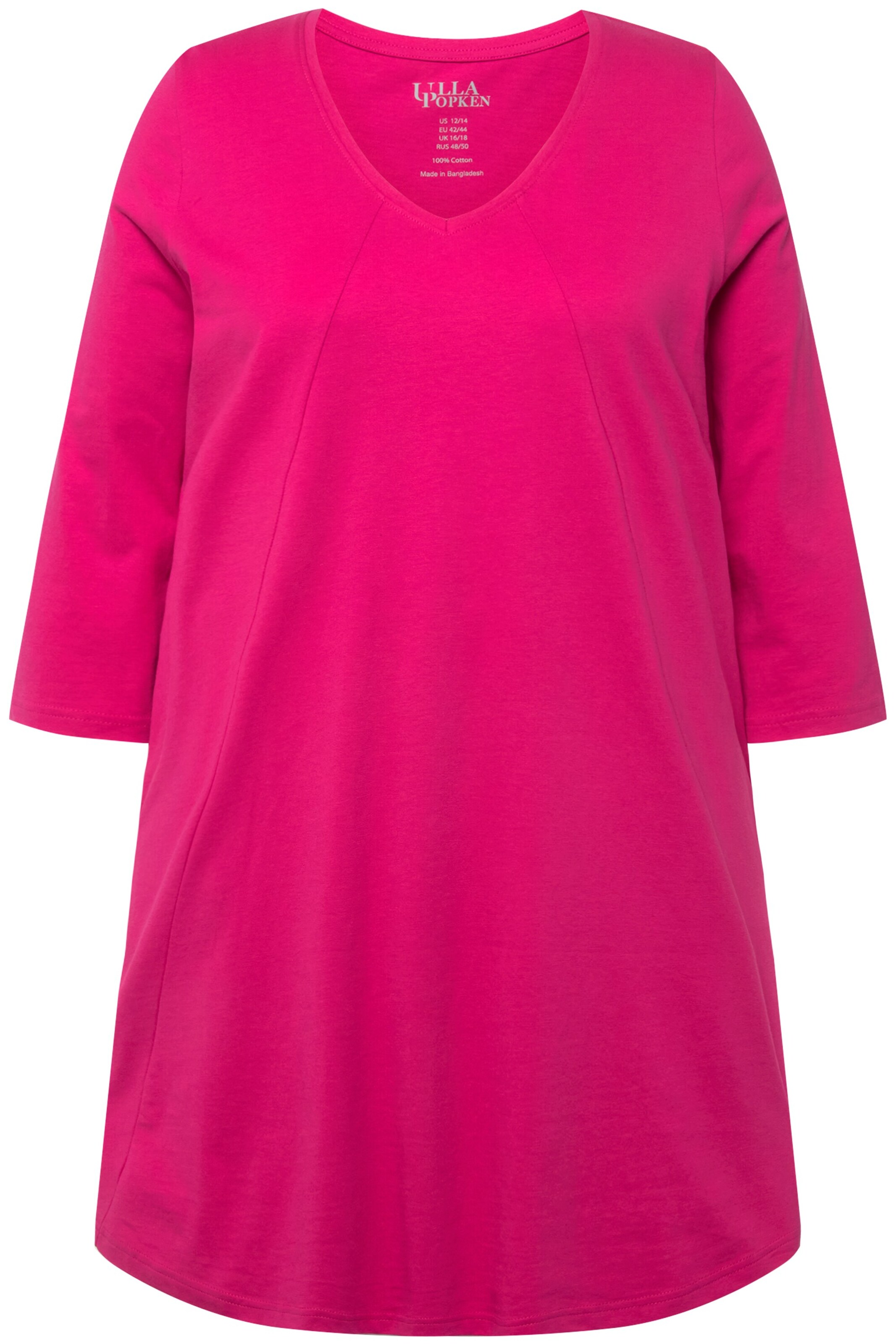 Ulla Popken Shirt in Pink: Vorderseite