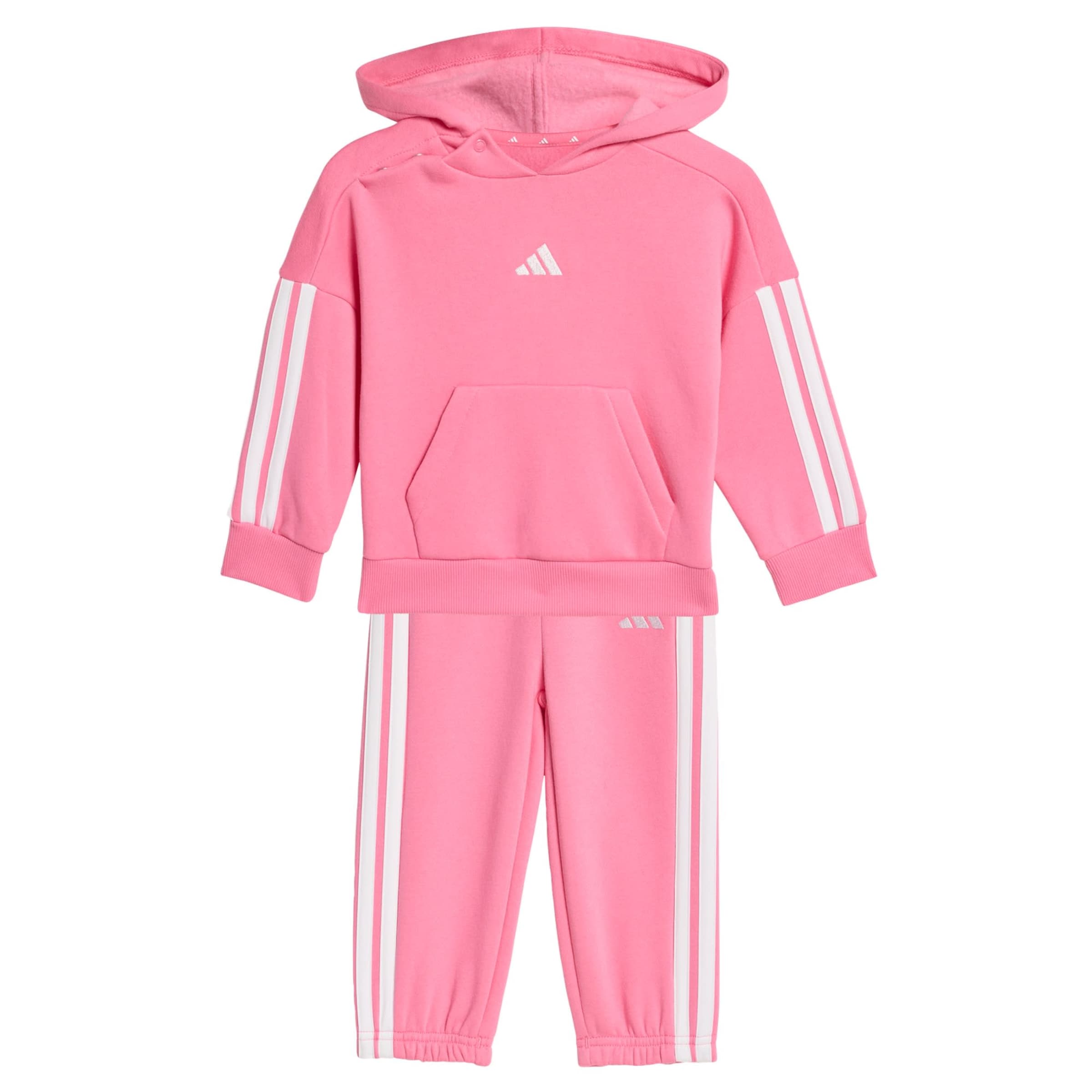 ADIDAS SPORTSWEAR Trainingspak 'Essentials' in Roze: voorkant
