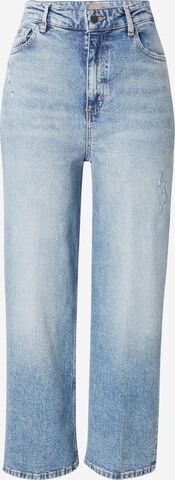 Wide Leg Jean BOSS en bleu : devant