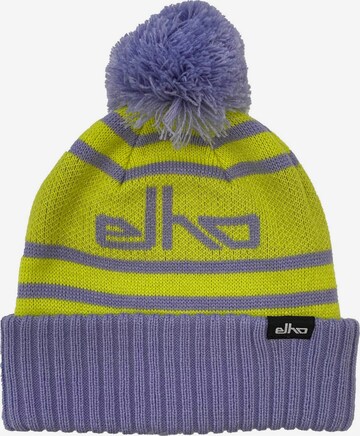 elho Beanie 'La Grave 89 II' in Yellow: front