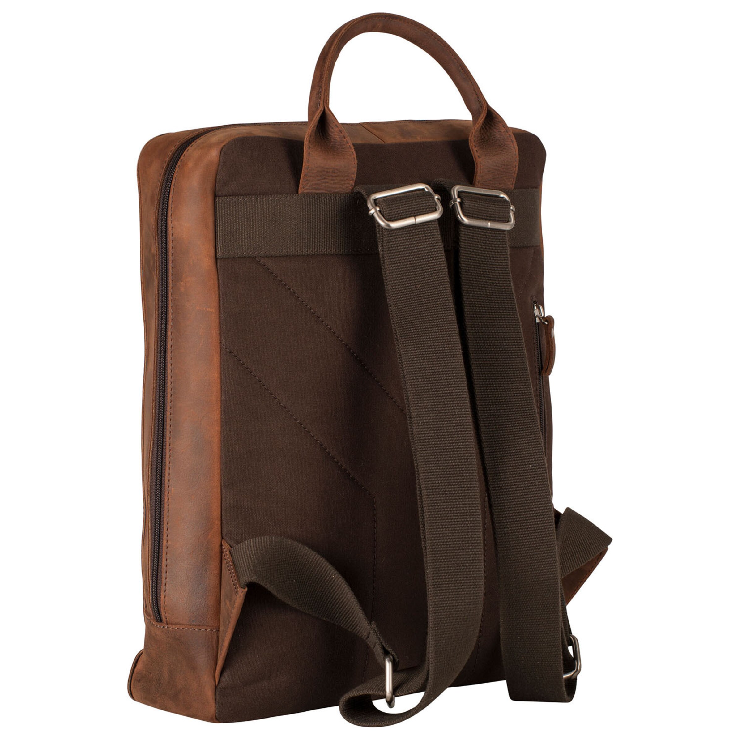 LEONHARD HEYDEN Backpack 'Salisbury' in Brown