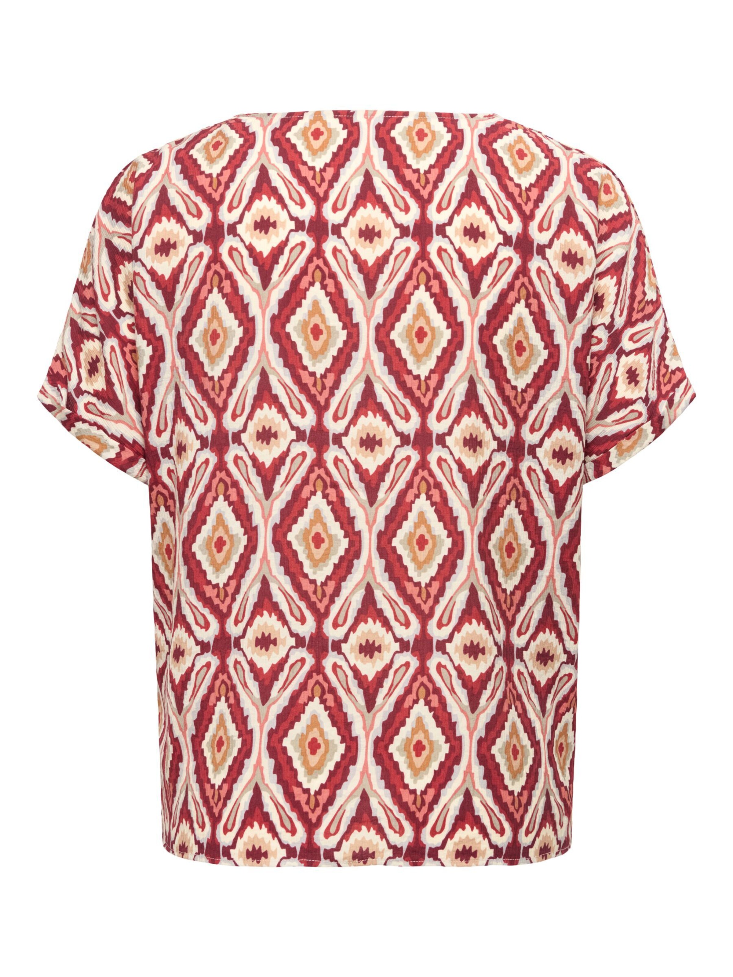 Camicia da donna 'CARBelly' di ONLY Carmakoma in rosso