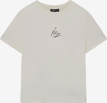 LMTD T-shirt 'Tome' i beige: framsida