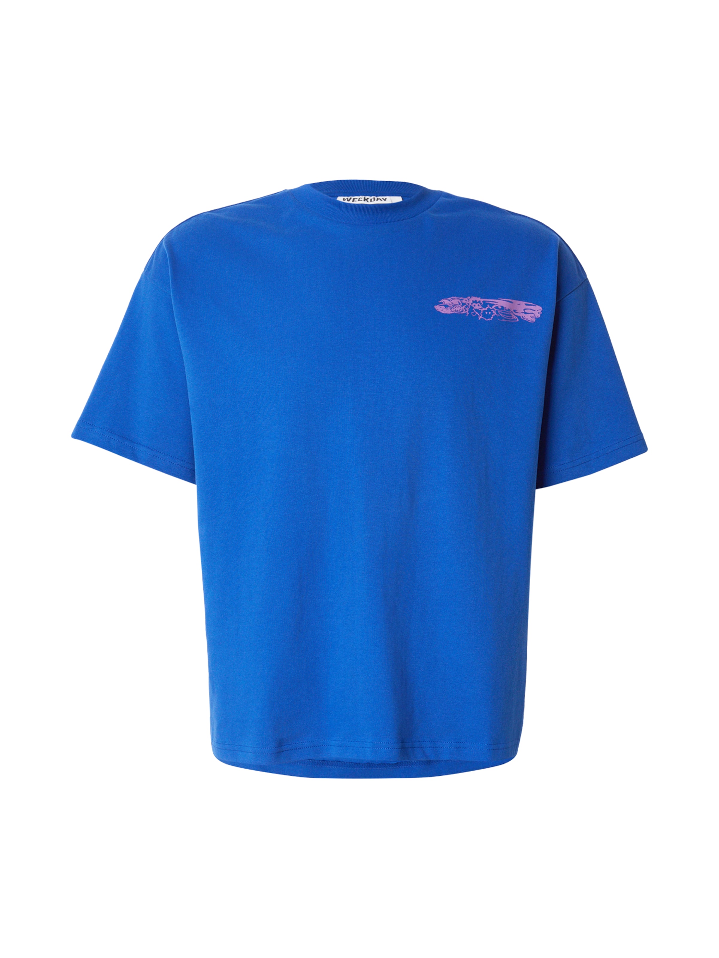 WEEKDAY Shirt 'Great' in Blue: front