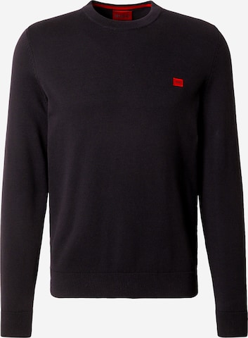 Pull-over 'San Cassius' HUGO en noir : devant