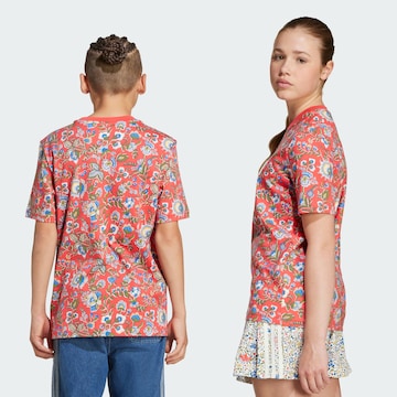 ADIDAS ORIGINALS Shirt 'Adidas Originals x Liberty London' in Rood