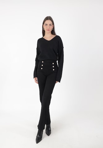 Elara Boot cut Jeans in Black