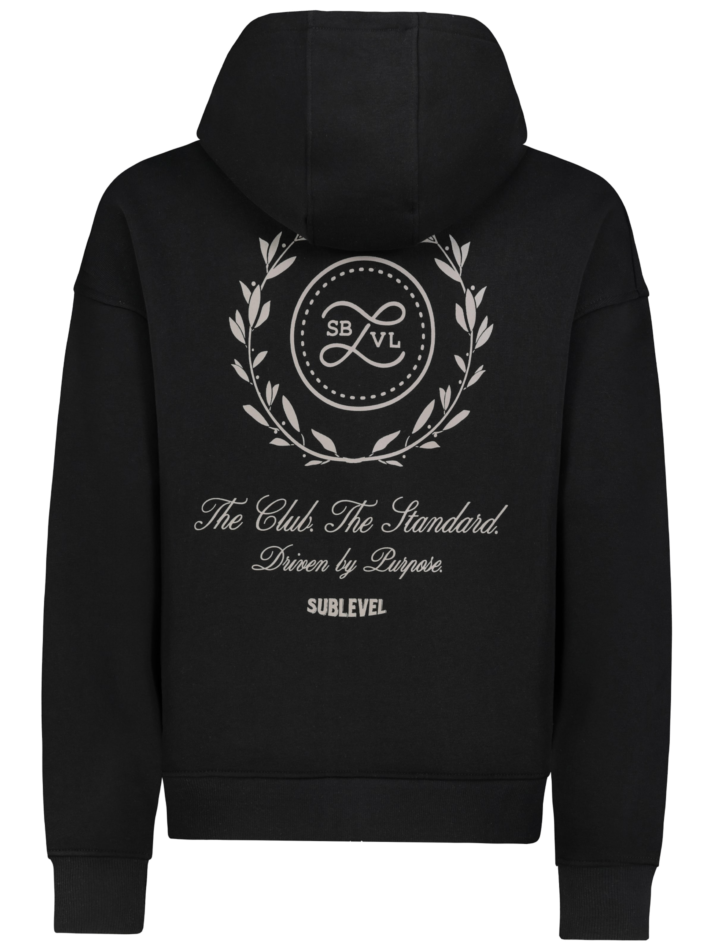 Sublevel Sweatjacke in Schwarz