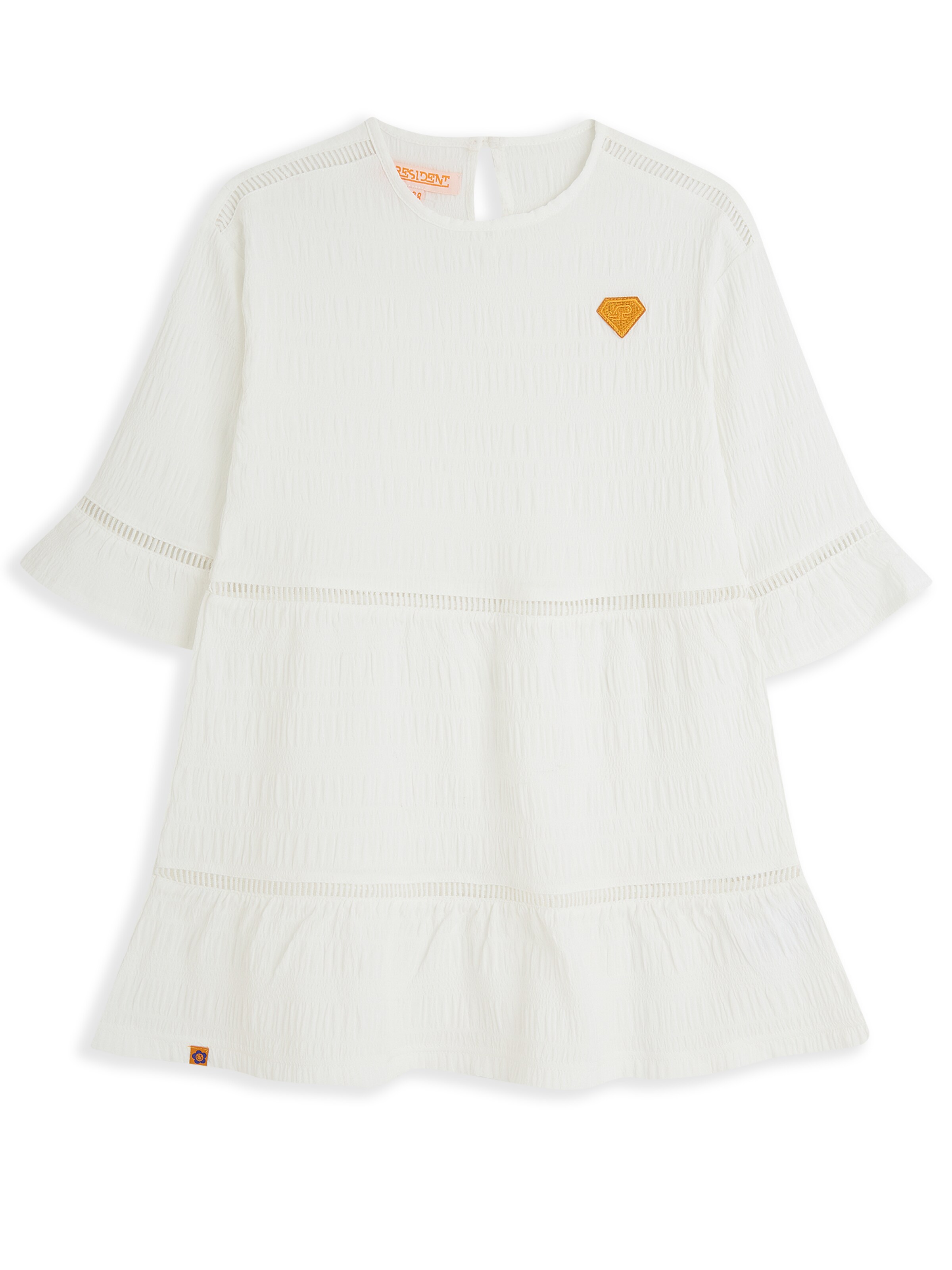 4PRESIDENT Dress 'Nota' in White: front