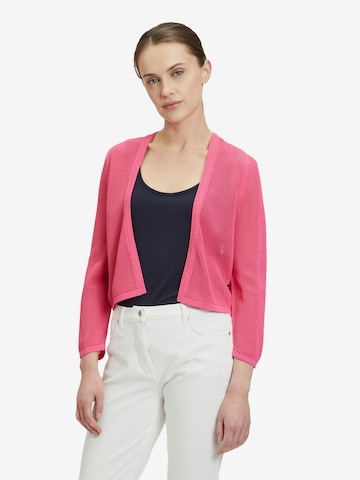 Betty Barclay Gebreid vest in Roze: voorkant