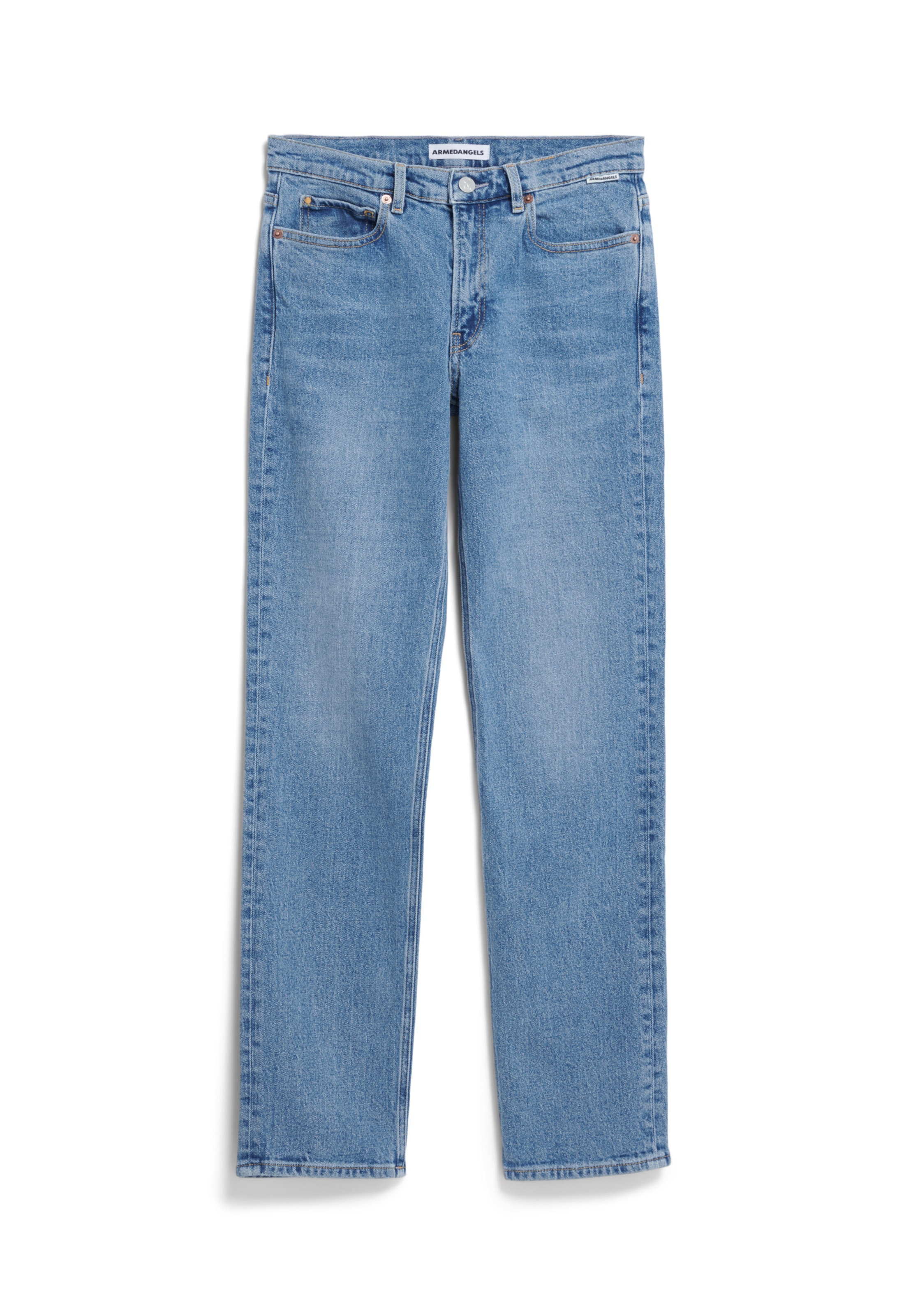 Slimfit Jeans 'Carenaa' di ARMEDANGELS in blu: frontale