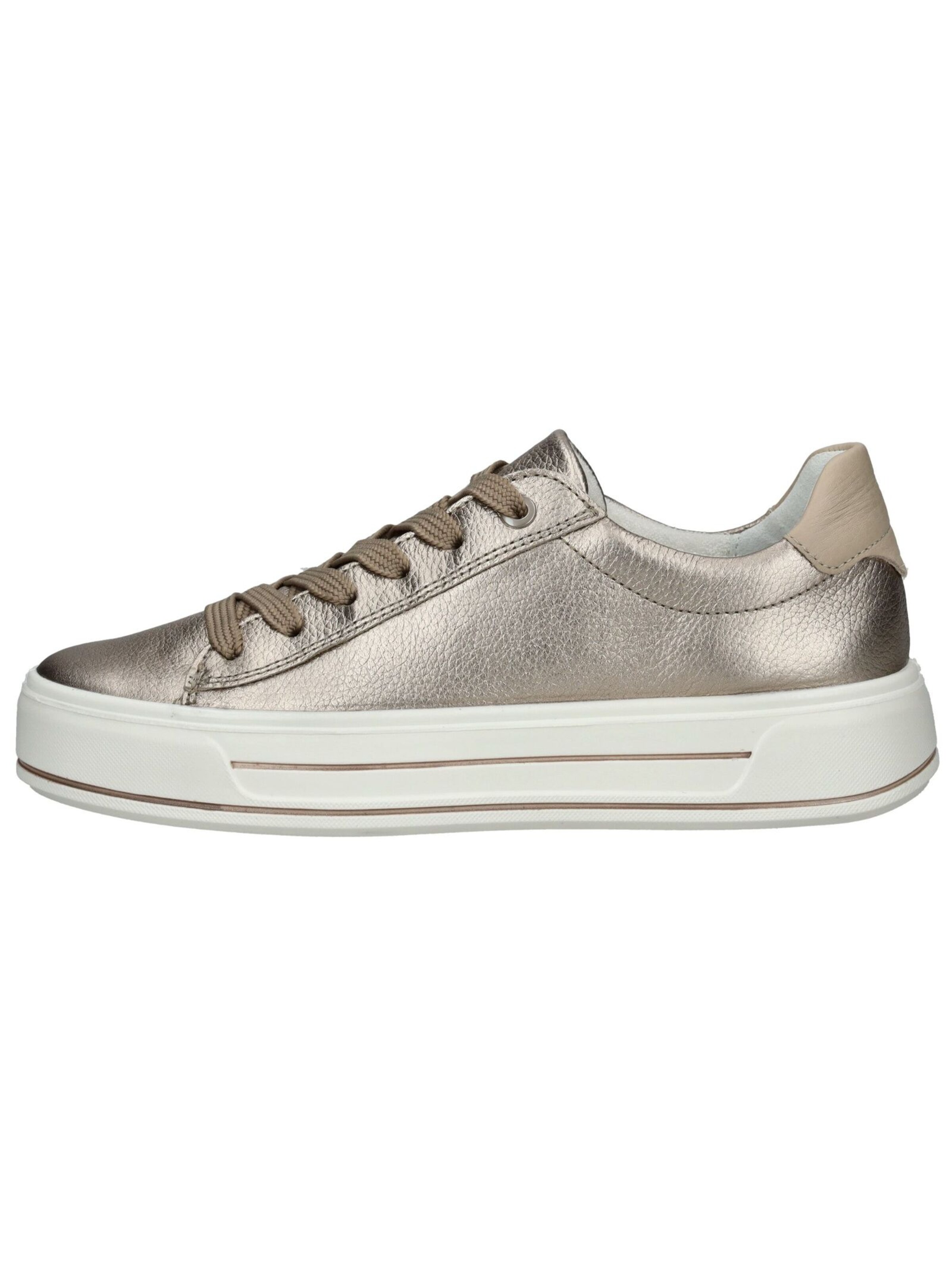 Baskets basses ARA en or