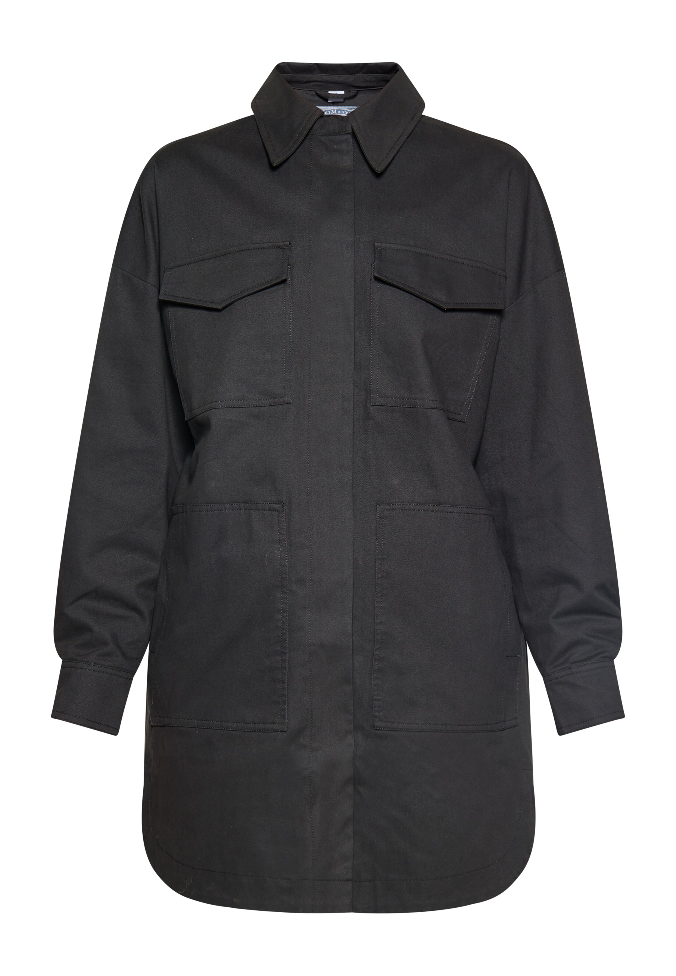 juoda DreiMaster Vintage Demisezoninė striukė: priekis