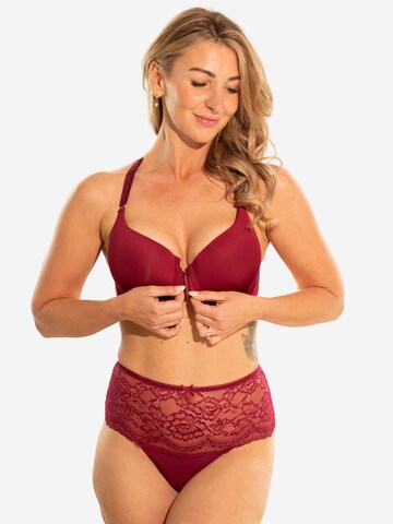 Invisible Soutien-gorge 'Pure Luxe' SugarShape en rouge