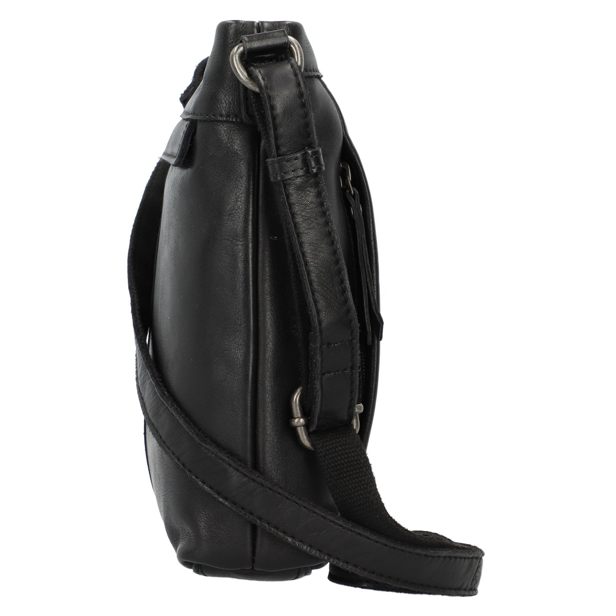 GREENBURRY Schoudertas 'Colombiana' in Zwart