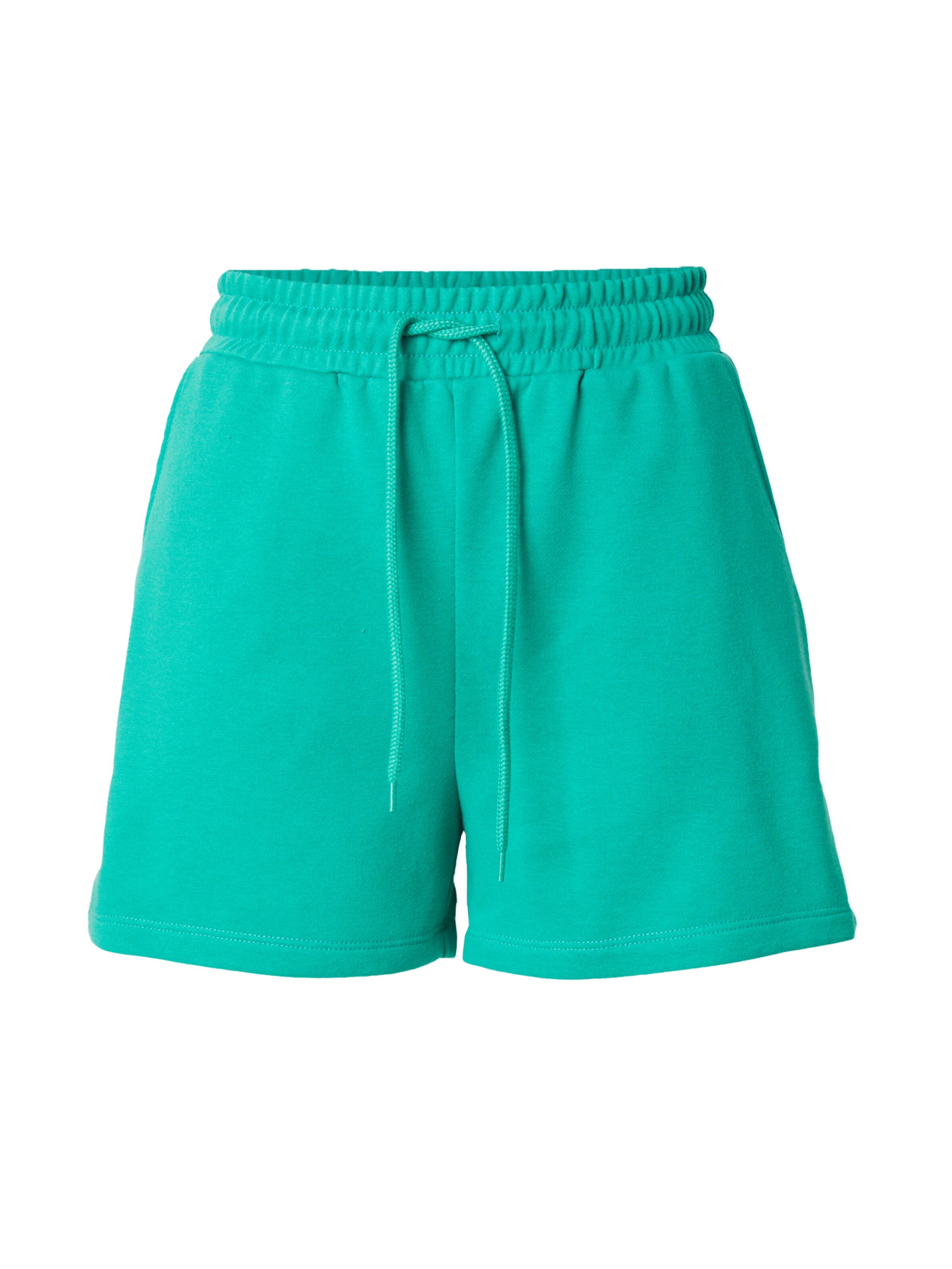 PIECES tavaline Püksid 'PCCHILLI', värv roheline: eest vaates