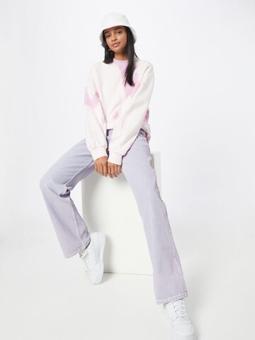 WEEKDAY Sweatshirt 'Amaze' i rosa