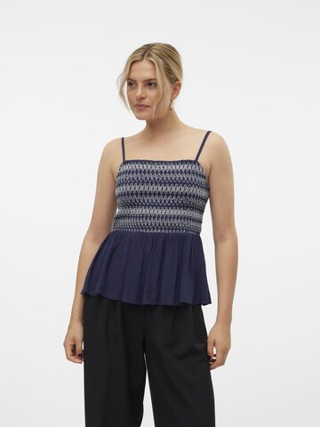 Haut 'HOUSTON' VERO MODA en bleu : devant