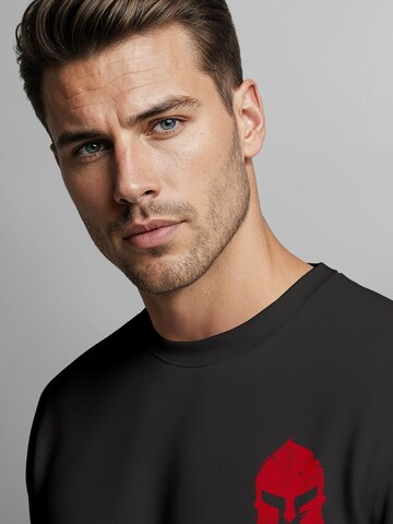 Neverless Sweatshirt 'Sparta 1'‌‌‌ in Schwarz