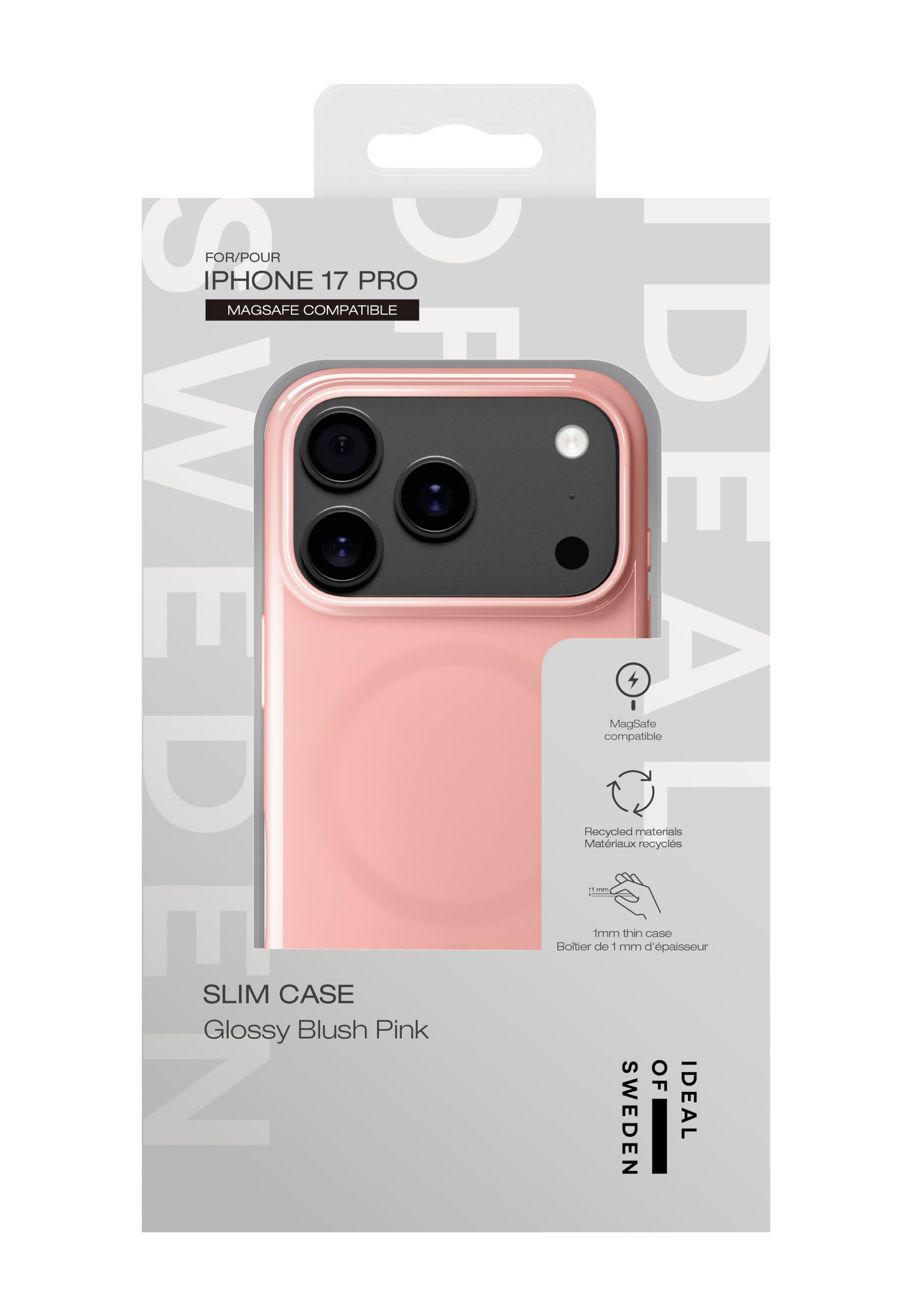 Protection pour Smartphone 'MagSafe iPhone 17 Pro' iDeal of Sweden en rose