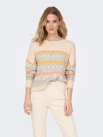 Pullover 'ADA' di ONLY in beige