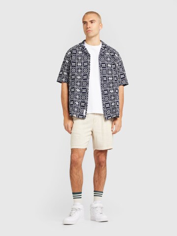 Only & Sons Средняя посадка Рубашка 'ALEC' в Синий