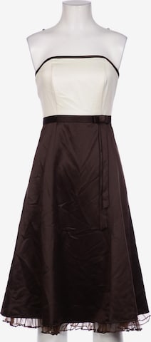 Mariposa Dress in XXS in Brown: front