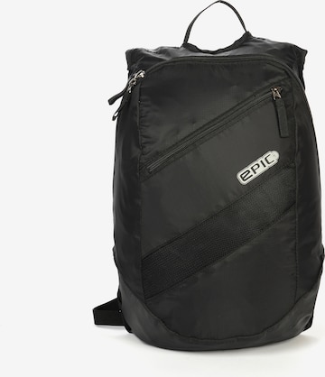 Epic Backpack in Black: front