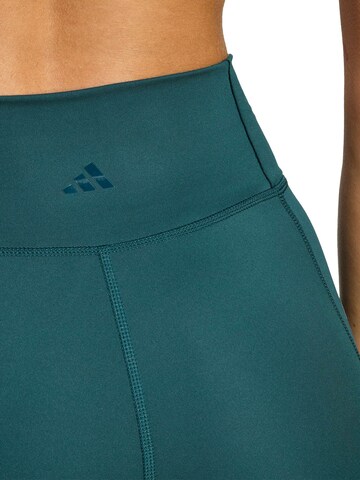 ADIDAS PERFORMANCE - Skinny Pantalón deportivo 'All Me Ess' en verde