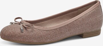 MARCO TOZZI Ballet Flats in Pink: front