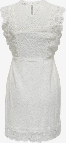 ONLY Koktejlové šaty 'New Karo' – bílá