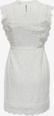 ONLY Φόρεμα κοκτέιλ 'New Karo' σε λευκό