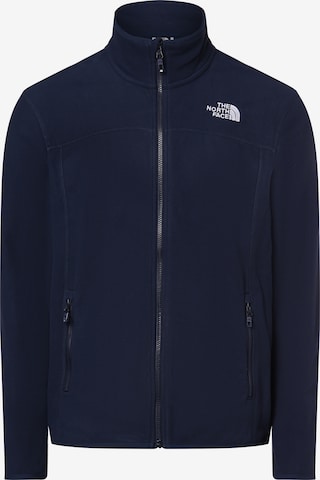 THE NORTH FACE Fleece Jacket in Blue: front