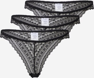ABOUT YOU String '3er Pack Gesina' in schwarz, Produktansicht