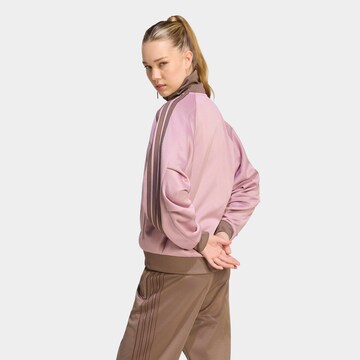 ADIDAS SPORTSWEAR Athletic Zip-Up Hoodie in Pink