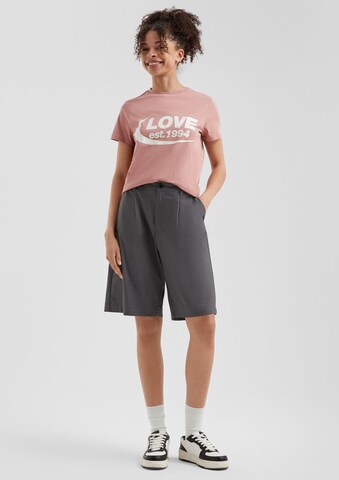 QS Shirt in Roze