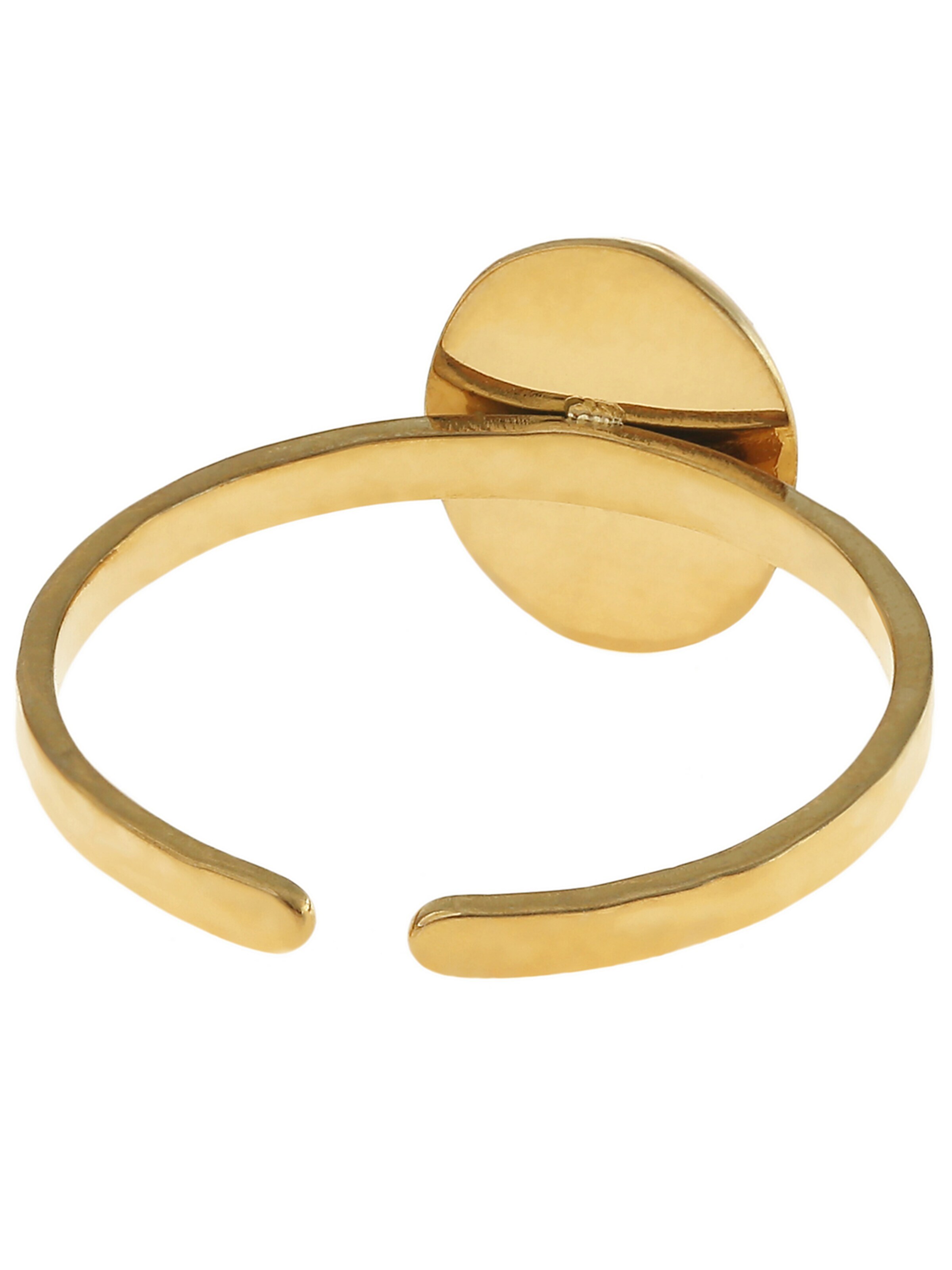 Made by Nami Ring 'Solitaire-Oval'‌ in Blau