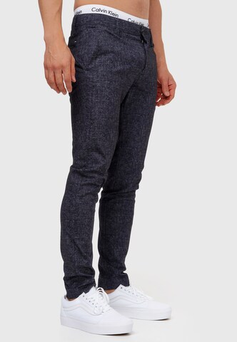 INDICODE JEANS Slimfit Broek 'Rodekro' in Grijs