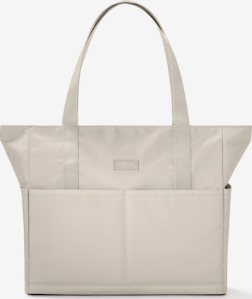 LARKSON Rantakassi 'Linn' värissä beige: etupuoli