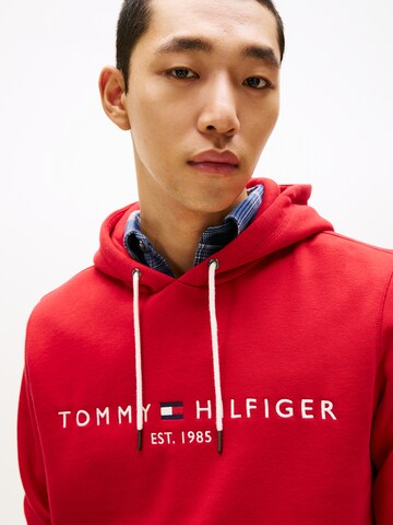 TOMMY HILFIGER Klasický střih Mikina – červená