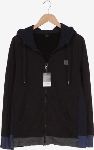 BOSS Orange Sweatshirt & Zip-Up Hoodie in XL in Black: front