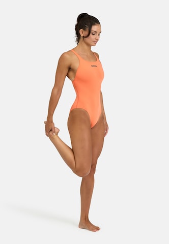 ARENA Bralette Swimsuit 'TEAM PRO SOLID' in Orange