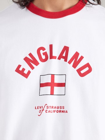 LEVI'S ® Tričko 'X WC RINGER' - Biela