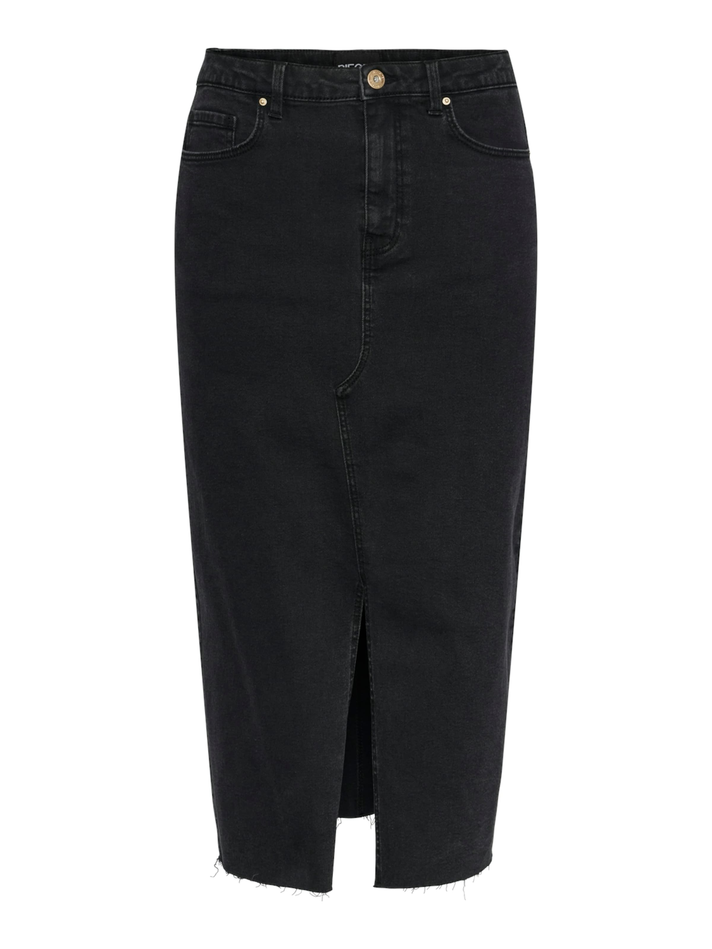 PIECES Skirt 'PCJessie' in Black: front