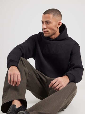 Sweat-shirt 'VITAL' Avirex en noir : devant